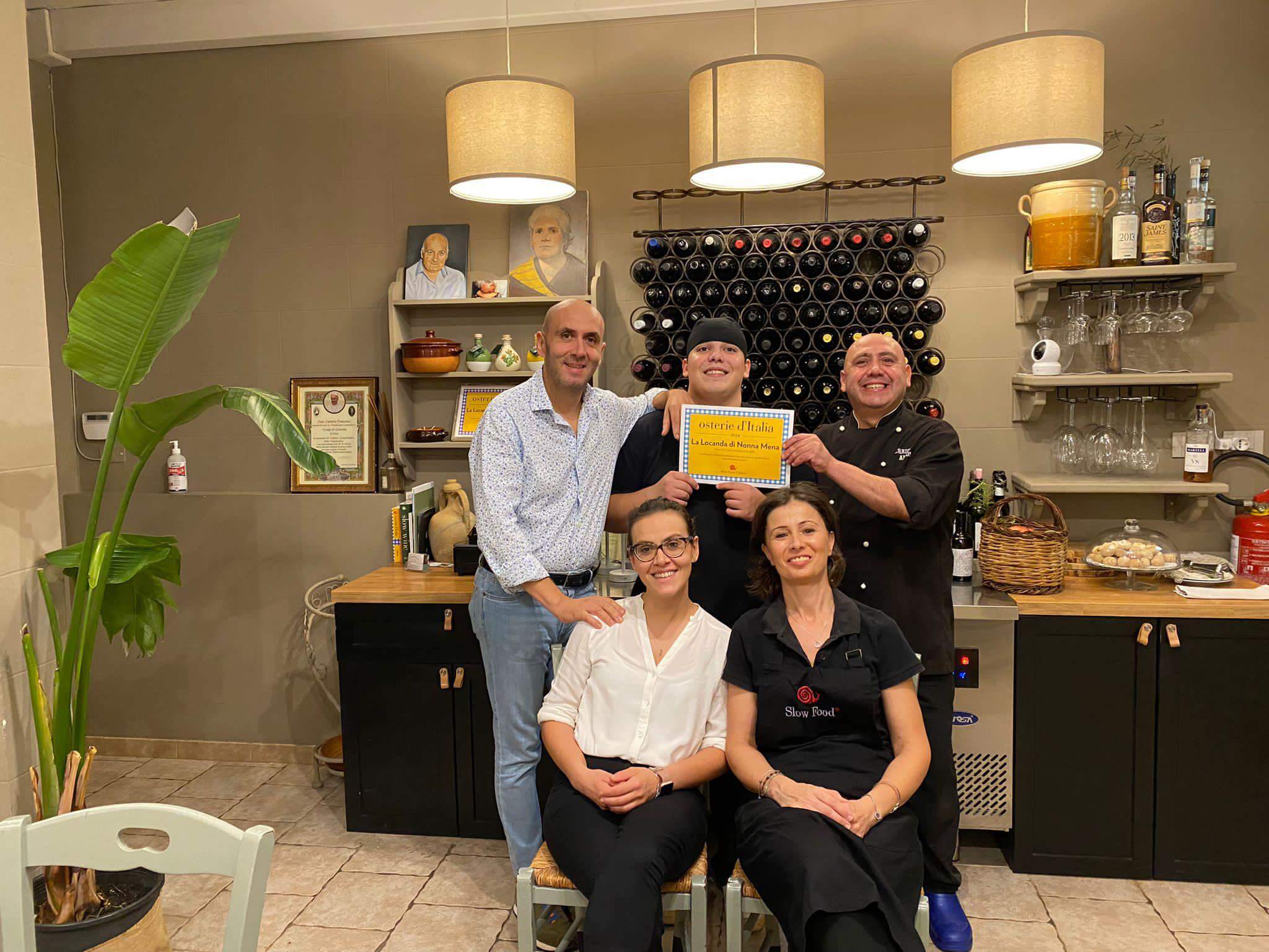 La Locanda di Nonna Mena - Slow Food prize