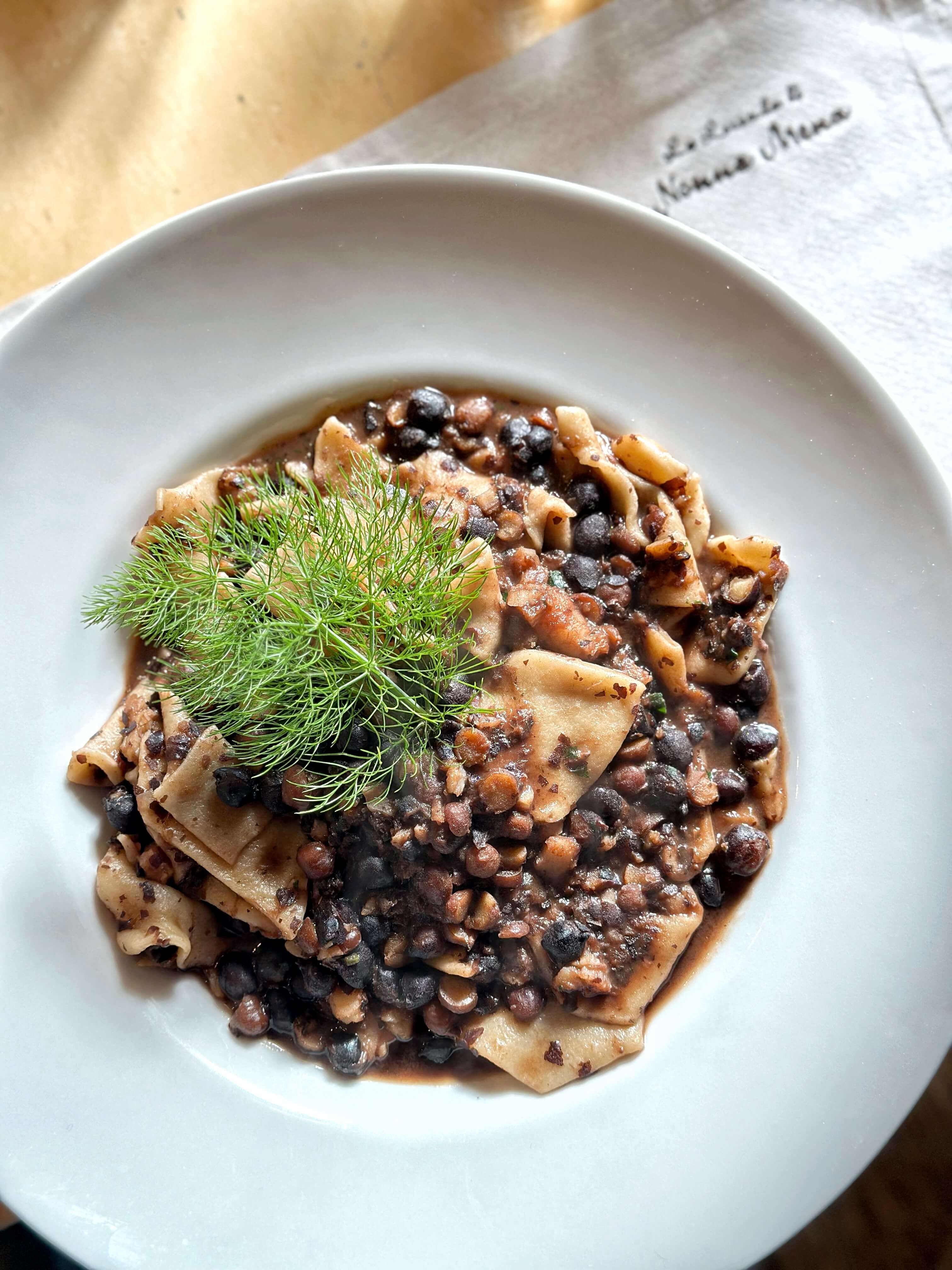 La Locanda di Nonna Mena - Pasta with legumes